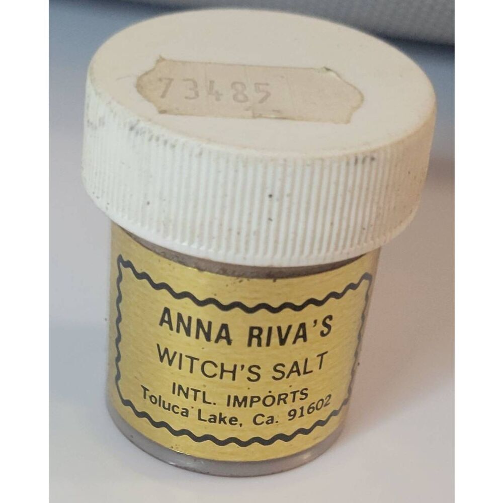 Anna Riva's WITCH'S SALT, Ritual Salt, Circle Casting, Spell Casting
